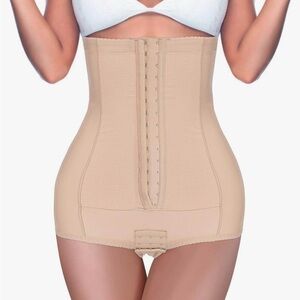 High-Waisted Tan Shapewear